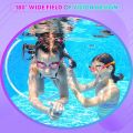Konohan 2 Pieces Kids Swim Goggles Eyelashes Swim Goggle No Slip Leak Girl Goggles Anti Fog UV Goggles for Lash Extensions. 