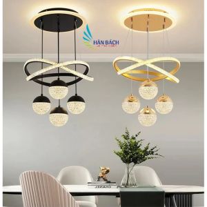 [RẺ - ĐẸP] Đèn thả trần Đèn Trần 3 Chế Độ Sáng Hiện Đại Trang Trí Phòng Khách Phòng Ngủ HÂN BÁCH