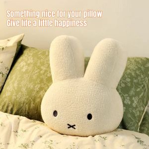 Cute Cartoon Miffy Rabbit Plush Toy White Bunny Doll Sofa Pillow Cushion Home Decoration Holiday Birthday
