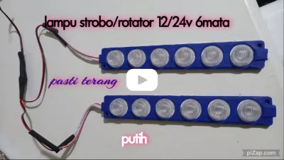 Lampu strobo/rotator 12v dan 24 vol terbaru dan termurah.lampu kedip 12v.lampu kedip 24v