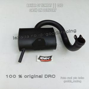 Knalpot Vespa DRC Standar Racing Tahun Trintingting Suara Garing
