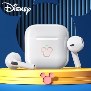 Original Disney LY-853 Bluetooth Earphone Mickey Mini Bluetooth Headphones With Wireless Charging Case Noise Reduction With Mic