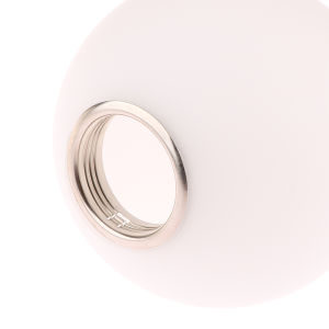 [Alex Do] Hot Sale White Glass Lamp Shade For E14 E27 Bulb Fitter Opening Accessory Glass Fixture Replacement Globe Or Lampshade