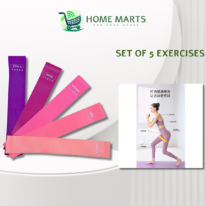 Gym Resistance Bands Yoga Squat Elastic Band Stretch Exercise Fitness Weight Loss Squad Workout Tension Band 阻力带 拉力带 S5DB