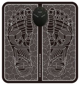 Electric Foot Massager Mat Rechargeable Foot Massage Pad Folding Portable Home Use Massage Tools Relieve Foot Pain Health Care