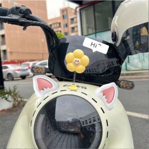 Hiasan Sepeda Listrik Sepeda Motor Dekorasi Kendaraan Listrik Dekorasi Aksesoris Telinga Kucing Lucu