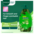 Palmolive Naturals Ultra Smooth Shampoo - with Aloe Vera, for Normal Hair, 1L Pump. 