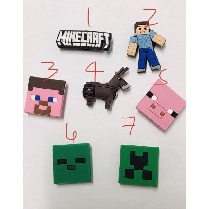 Fashion minecraft croc charms