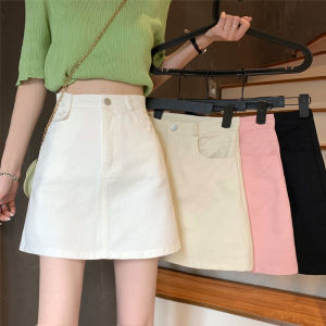 Chân váy kaki có lót trong trẻ trung năng độngVáy chữ A ngắn chất liệu kaki cao cấp co giãn siêu hot mã 506