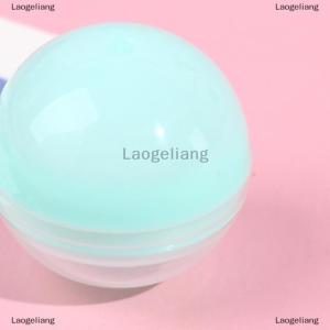 [COD] Laogeliang 100pcs nhựa rỗng Đồ chơi bán hàng tự động viên nang nửa rõ ràng nửa màu bóng tròn
