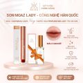 [ Tặng Nước Hoa 99k ] Son Kem Lì Moaz  Mairis Trần Ngọc Phương Mai Siêu Lì - Công Nghệ Hàn, Chất Son Mềm Mại Như Nhung, Không Chì. 