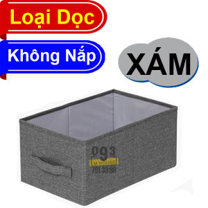 [CAO CẤP ẢNH THẬT] Hộp Lưu Trữ Quần Áo Đồ Chơi Tủ Vải Đựng ĐồTúi Vải Đựng Tã Dùng Đa Năng Gấp Gọn
