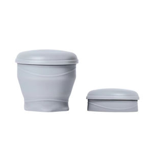 LIEYH 180ml Folding Cups Silicone with Lid Portable Teacup Reusable Creative Mini Retractable Cup for Outdoor