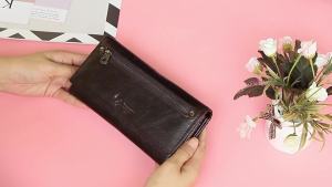 CONTACTS Genuine Leather Men Long Wallets with Zipper Coin Purse Large Capacity Male Clutch Wallet for iPhone Passport Women2026