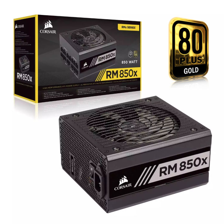 Legit Corsair RM850x 850W Fully Modular 80+ Gold Certification PSU