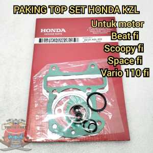 PAKING TOP SET HONDA KZL UNTUK MOTOR BEAT FI SCOOPY FI SPACY FI VARIO 110 FI GASKET KIT ORI HONDA