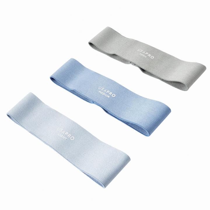 USA Pro Womens Woven Resistance Band Trio (Multi) - Sports Direct