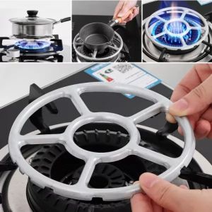 15.5cm Stainless Steel Gas Stove Bracket Stand Universal Pan Rack Stove Small Pot Rack Milk Pot Holder Non-slip