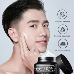 EELHOE Mens Concealer Cream Anti-Wrinkle Mens Facial Moisturizer Anti-Wrinkle Brightening Cream Moisturizing and Smoothing Concealer Cream for Even Skin Tone