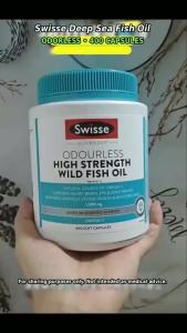 Ready Stock Swisse 400 Capsules Ultiboost Odourless Wild Fish Oil 1500mg -3 Nutritional Supplement Natural Fish Source Nutrient For Heart in Related Daily Wellness EXP:03/2029