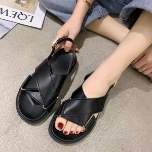 🔥ส่งจากในไทย🔥รองเท้าเเตะรัดส้นผู้หญิง ฤดูร้อนสไตล์เกาหลี เเฟชั่นรองเท้าใส่ได้กับทุกชุด