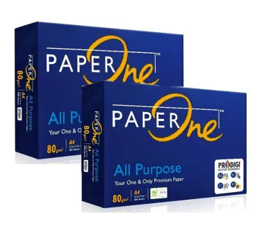 [2 Reams 1000 sheets] A4 80Gsm Paperone Copy Paper / Paperone Digital Inkjet & Laser Paper 85gsm A4