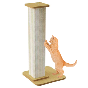 Sisal Cat Scratching Board Cat Scratcher Pole Cat Tree Scratcher pencakar kucing murah 貓抓板 不掉屑 貓抓柱