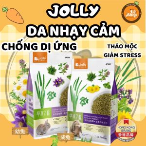 Cỏ nén thảo mộc Jolly 900gr dành cho thỏ nhạy cảm - T3 PETS SHOP