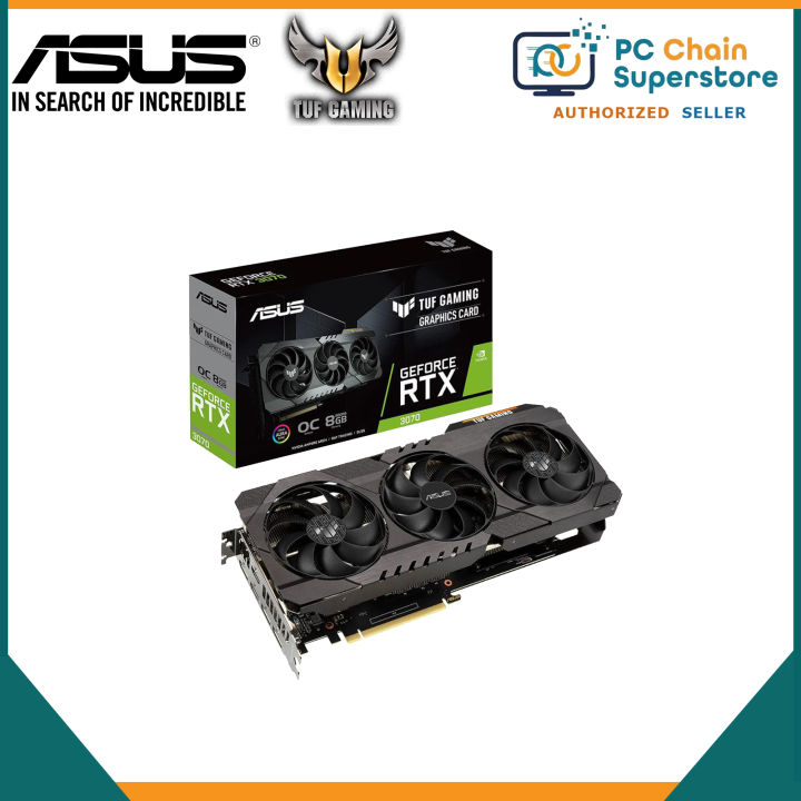 ASUS TUF Gaming GeForce RTX 3070 8GB 256Bit GDDR6 OC Edition