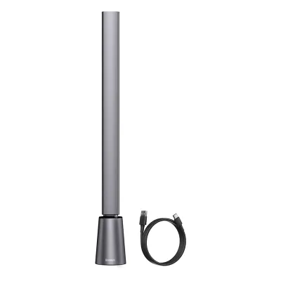 Baseus LED Desk Lamp Eye Protect Study Dimmable Office Light Foldable Table Lamp Smart Adaptive Brightness Bedside Lamp For Reading