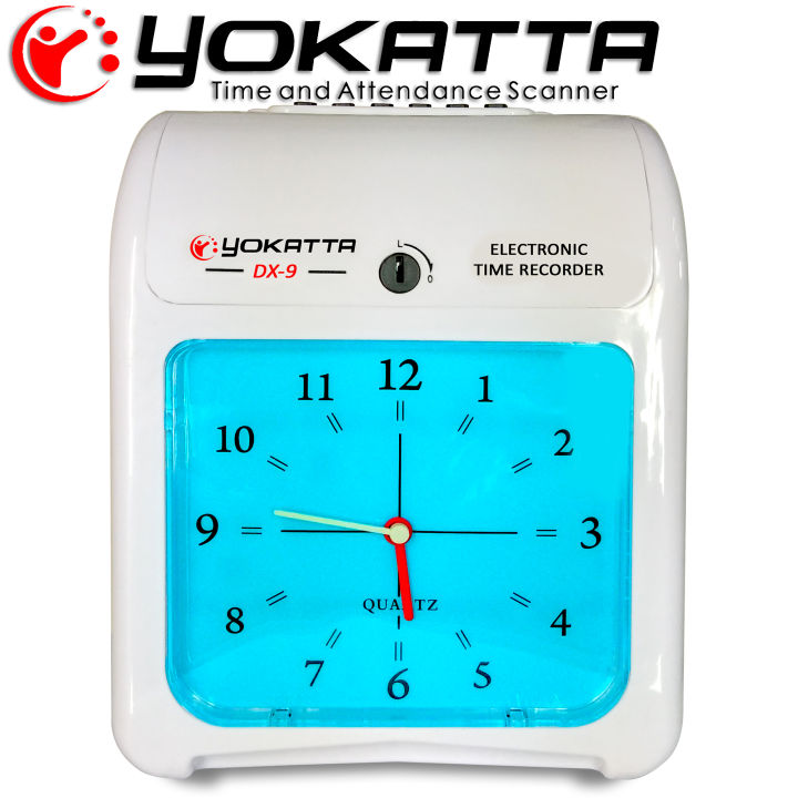 YOKATTA DX9 Bundy Clock w/ Free 100 pcs Time Card Time Recorder Time