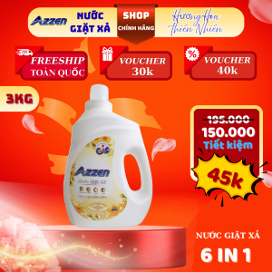 Nước Giặt Cao Cấp 6 IN 1 Hương Hoa Thiên Nhiên. Tẩy Sạch Vết Bẩn Lưu Hương Thơm Lâu 3KG