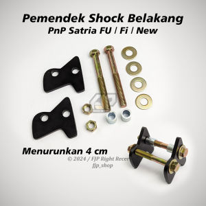 Penurun Monoshock Satria Fu Tebal 6 mm Pemendek Shock Belakang Suzuki Satria