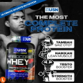 USN Hardcore Whey gH Muscle Protein Powder Halal Whey Protein All-In-One Muscle Builder With High Protein & Creatine. 