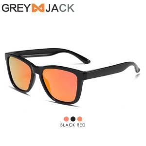 Grey Jack Kacamata Sunglasses Polarized Model Kotak Simple Bahan Tr90 Ringan Anti Silau UV400 Fashion Pria Wanita 3332