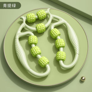 Slimming Yoga Ring Leg Stretch Massager Portable Handheld Rolling Leg Clamps Leg Massager Blend-Boosting Blood Circulation