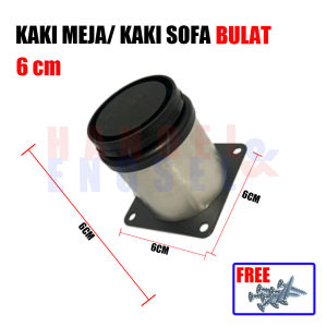 Kaki Sofa Bulat Kaki lemari Bulat Stainless SS 201