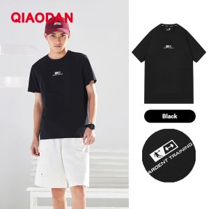 Qiaodan Men T-Shirt Soft Breathable Quick-Drying Versatile Casual Sports Comfortable XHS23241379