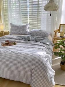 [Malaysia Ready Stock] Class A Maternal Air Conditioning Duvet Soybean Fiber Washed Cotton Summer Quilt