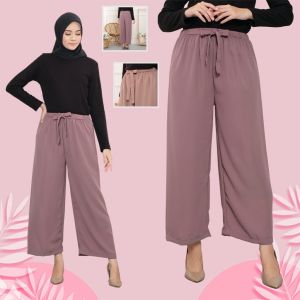 Kulot Ribbon Pants Celana Wanita Highwaist Celana Harian Wanita | Kulot Ribon | Kulot Grosir