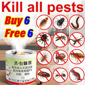 Beli 1Percuma1💎Insecticide Smoke 🔥Insecticide Aerosol【Powerful Fumigation】 Bunuh serangga & telurnya dalam satu langkah Insecticide Smoke Agent 杀虫烟剂 Lipas蚊子苍蝇灭杀 | Racun Serangga Nyamuk Lalat Cicak | Rapid Kill | Home Car Indoor Pest Control ant killer