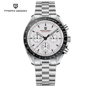 2026 New PAGANI DESIGN 1701 V5 Mens Watches Luxury Quartz Watch Men Sports Speed Chronograph AR Sapphire Glass 100M Waterproof