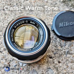 เลนส์มือหมุน Nippon Kogaku Auto NIKKOR-S 50mm f1.4 Mount Non Ai