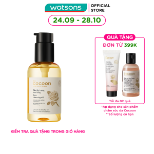 Dầu Tẩy Trang Cocoon Hoa Hồng 140ml