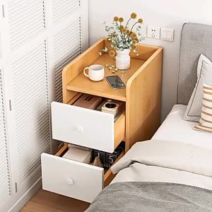 Bedside Table Narrow Mini Simple Modern Storage Small Cabinet Bedroom Simple Bedside Cabinet