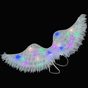 Cánh Bướm 60cm Phát Sáng Kèm Đèn LED Có 3 Chế Độ Sáng Lung Linh Dễ Thương Đồ Chơi Trung Thu Đồ Chơi Hóa Trang Cổ Tích Cho Bé Gái Từ 2 - 8 Tuổi - Lavi House