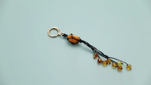 Handcraft Handwoven Stone Pendant With Natural Colorful Stones for Home Decoration And Artistics Display Solution