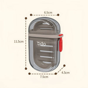 Travel Soap Box Portable Soap Box Dish Sealed Waterproof Travel Home Bathroom Outdoor Hiking Camping Necessary