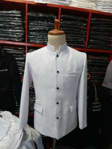 Jasko Polos Saku Depan Baju Muslim Pria Jas Koko Polos Wol Novus Merek Bescap Tasik  Baju Pengantin