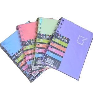 Buku Catatan/Notes Spiral A6 - WARNA